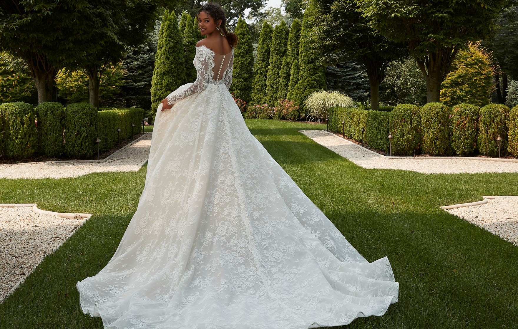 trending lace wedding dress designs